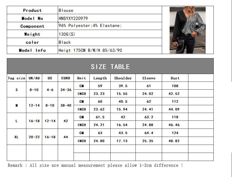 European And American Women's Clothing V-neck Slim Fit Slimming Long Sleeves Shirt - Nioor