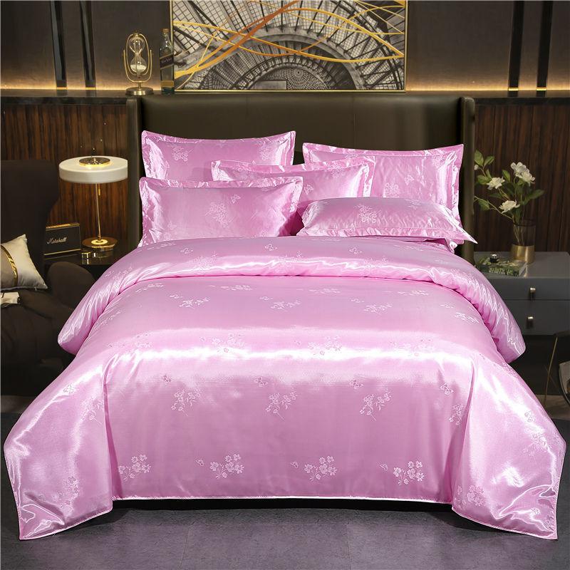 European Jacquard Quilt Cover Single And Double Silk - Nioor