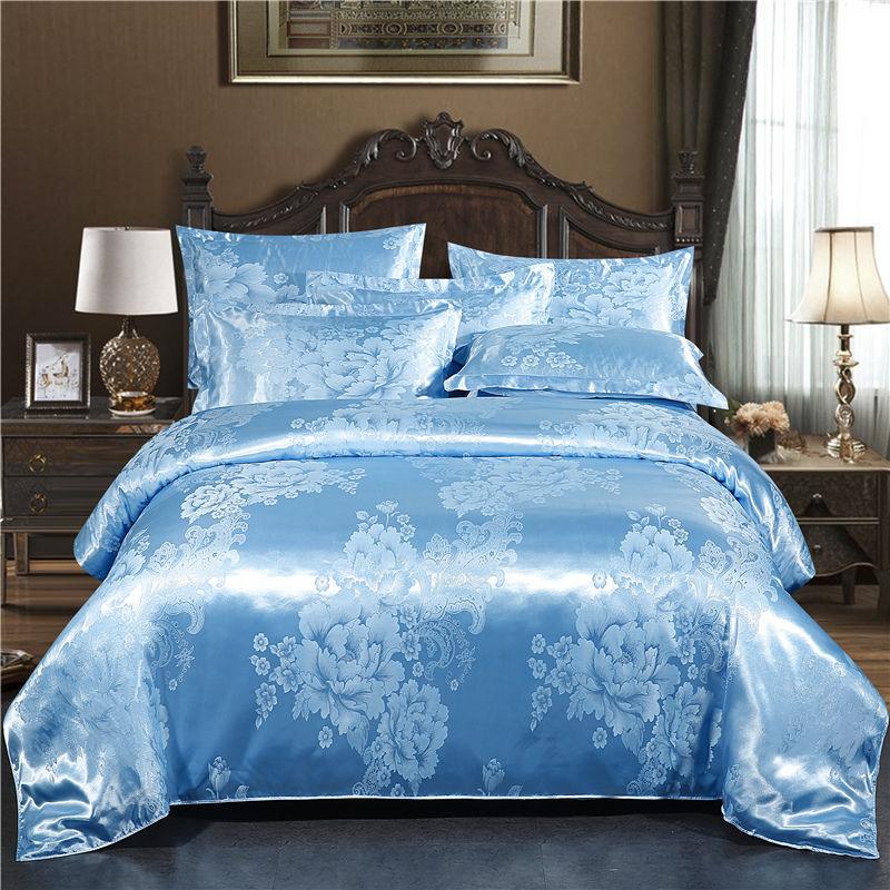 European Jacquard Quilt Cover Single And Double Silk - Nioor