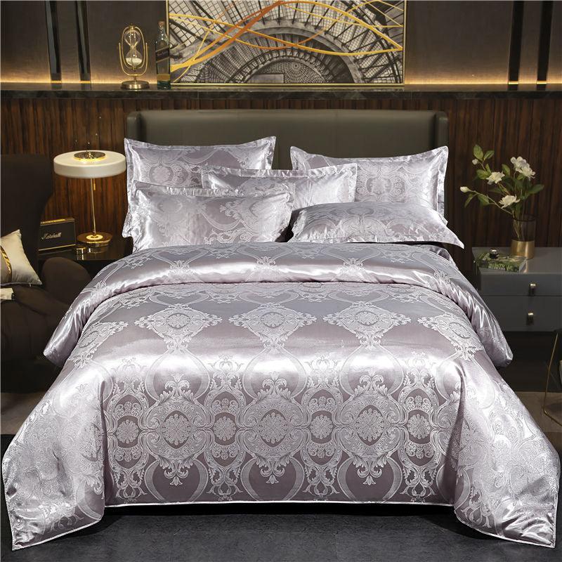 European Jacquard Quilt Cover Single And Double Silk - Nioor