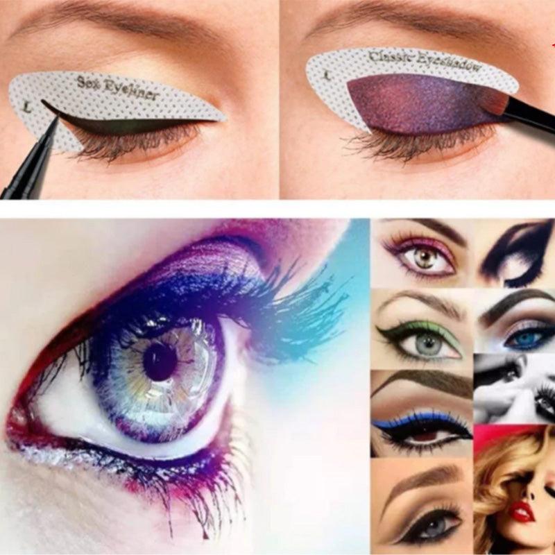 Eye shadow line template sticker - Nioor