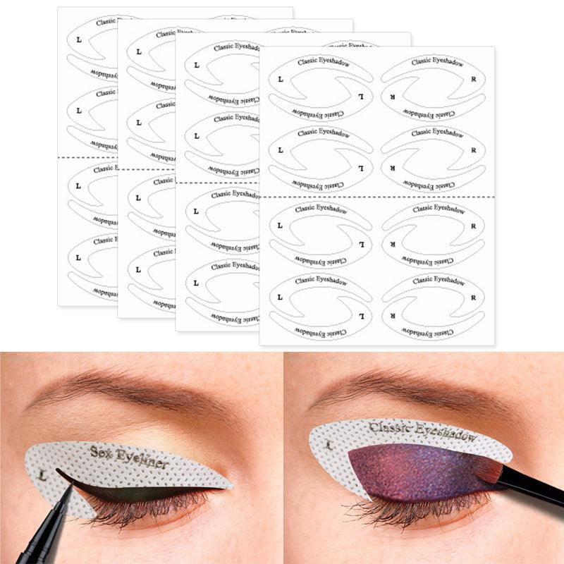 Eye shadow line template sticker - Nioor