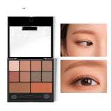 Eyeshadow Palette Pumpkin Smoky Makeup Nude Makeup Europe And America - Nioor