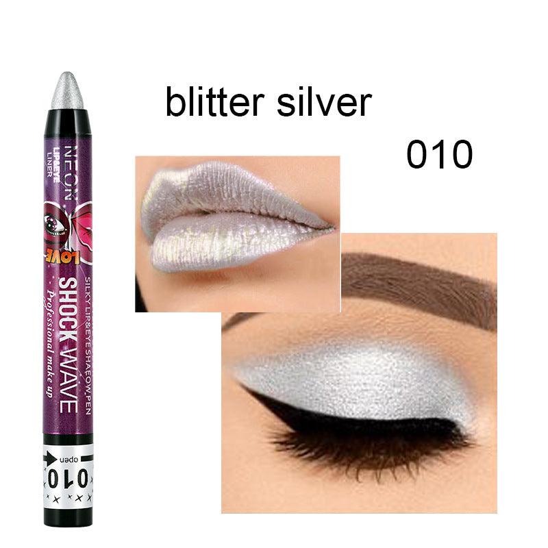 Eyeshadow Stick Eye Shadow Pencil Long Lasting Without Drying Eyes Makeup Pen Shimmer Cosmetics Tool - Nioor