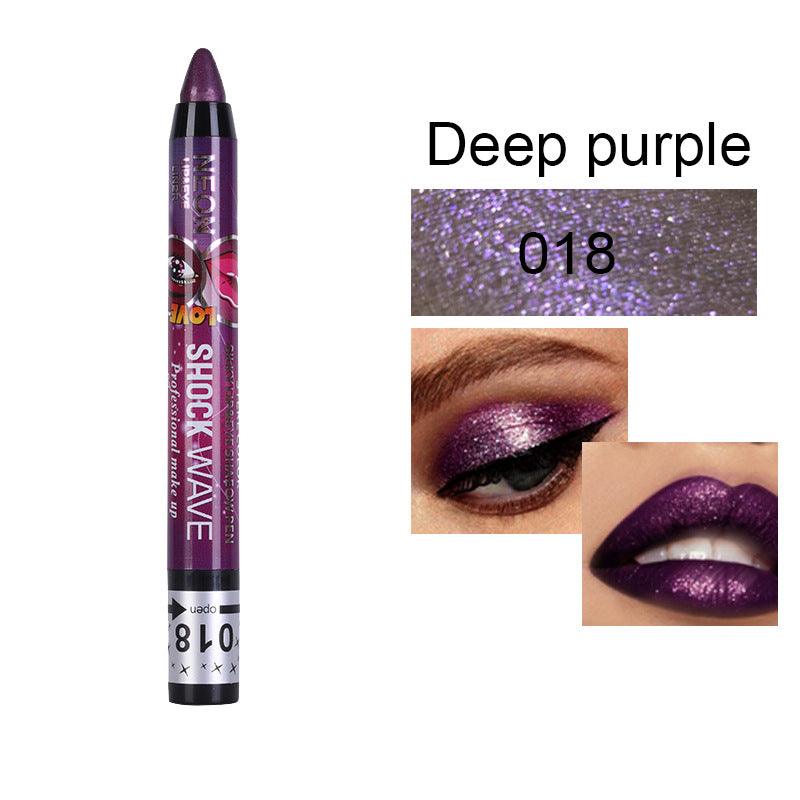 Eyeshadow Stick Eye Shadow Pencil Long Lasting Without Drying Eyes Makeup Pen Shimmer Cosmetics Tool - Nioor