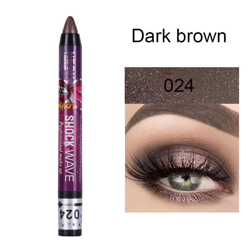 Eyeshadow Stick Eye Shadow Pencil Long Lasting Without Drying Eyes Makeup Pen Shimmer Cosmetics Tool - Nioor