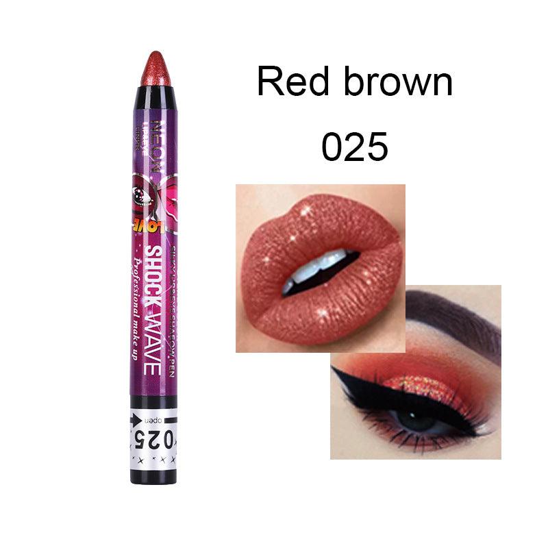 Eyeshadow Stick Eye Shadow Pencil Long Lasting Without Drying Eyes Makeup Pen Shimmer Cosmetics Tool - Nioor