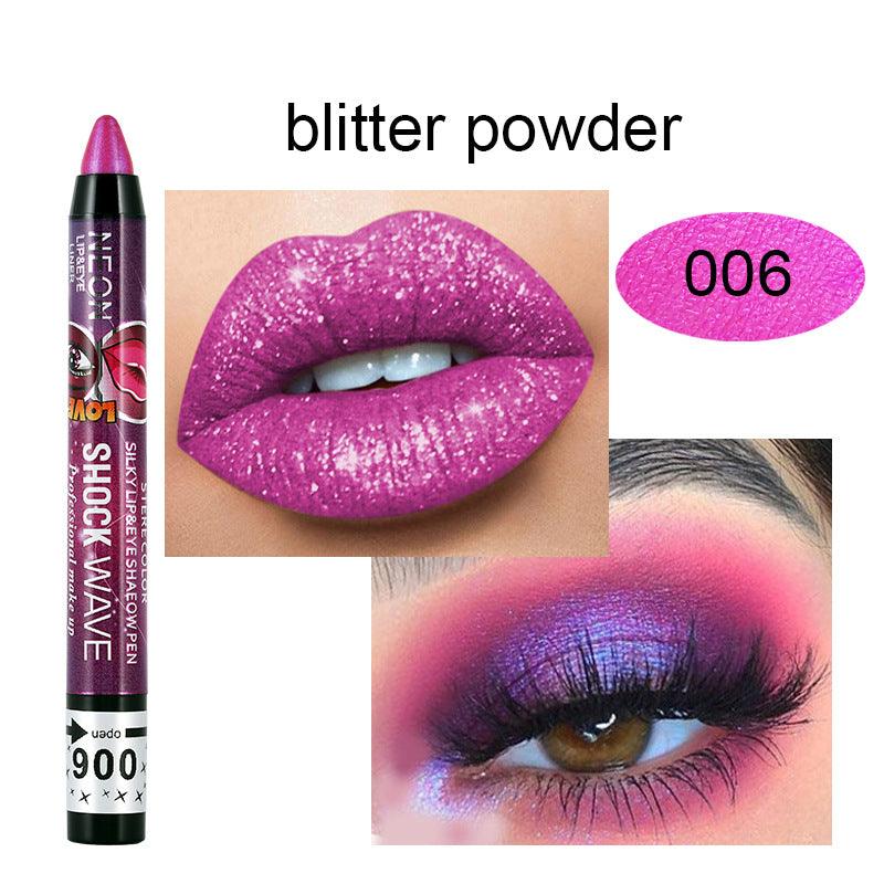 Eyeshadow Stick Eye Shadow Pencil Long Lasting Without Drying Eyes Makeup Pen Shimmer Cosmetics Tool - Nioor