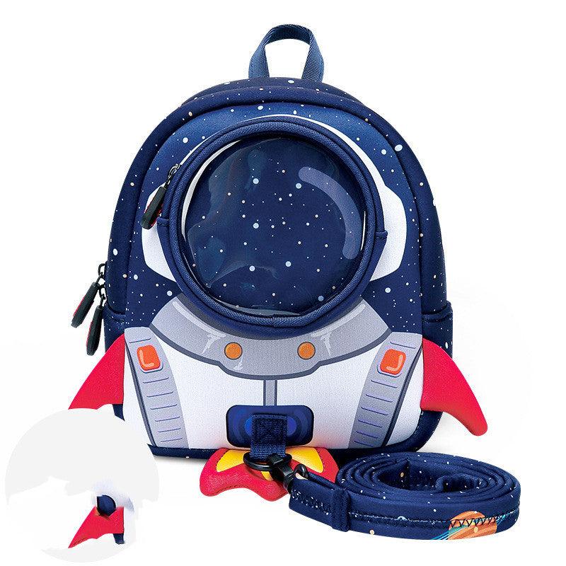 Shoulder Messenger Cartoon Backpack Kindergarten School Bag - Nioor