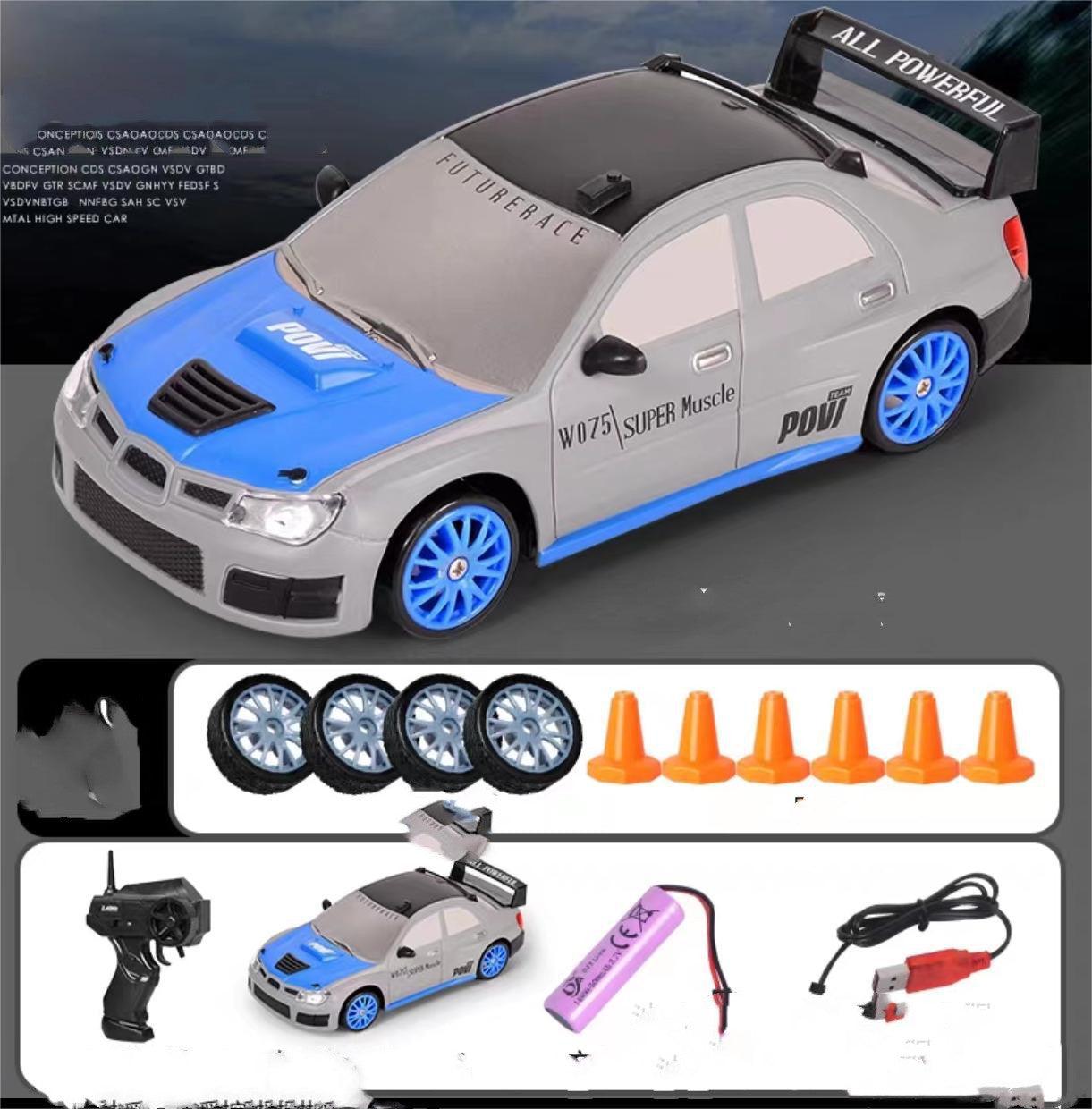 2.4G Drift Rc Car 4WD RC Drift Car Toy Remote Control GTR Model AE86 Vehicle Car RC Racing Car Toy For Children Christmas Gifts - Nioor