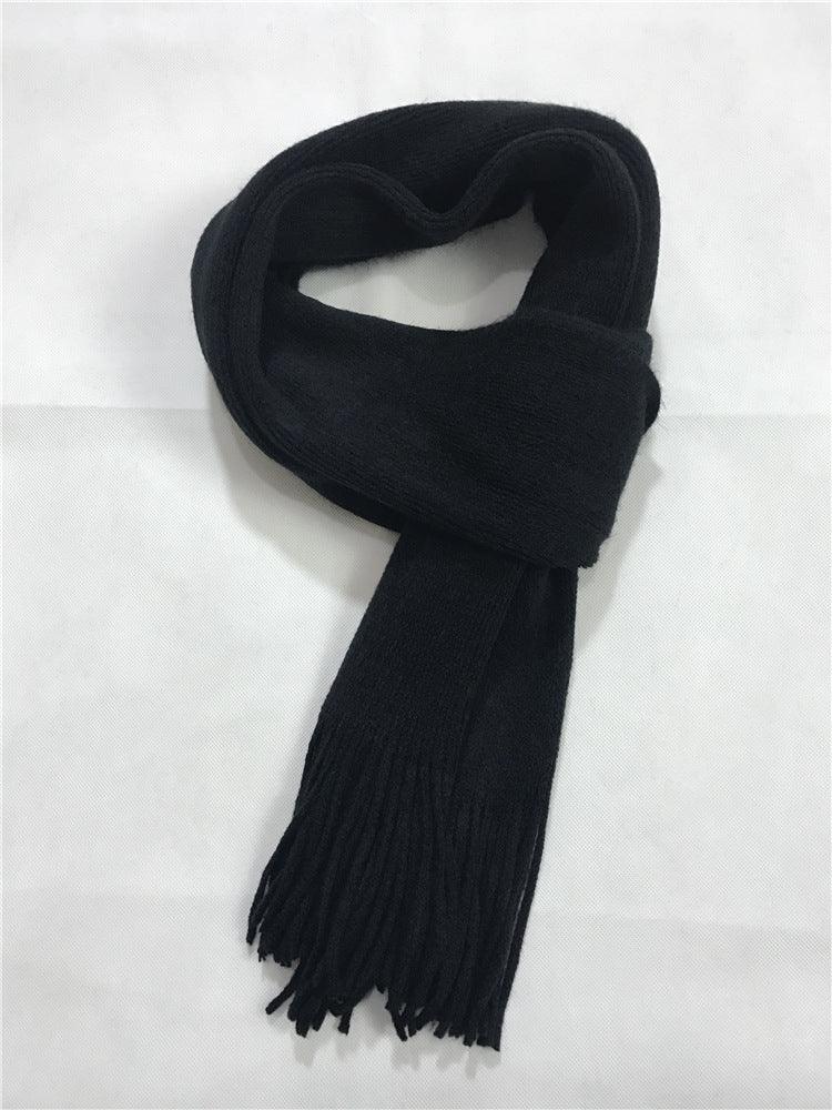 Boy Student's Winter Thick Cashmere Scarf - Nioor