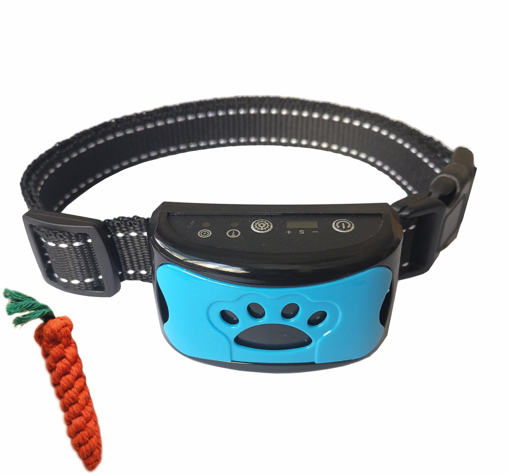 Dog Training Collar Waterproof Electric Pet Remote Control Rechargeable Dogs Trainer Bark Arrester With Shock Vibration Sound - Nioor