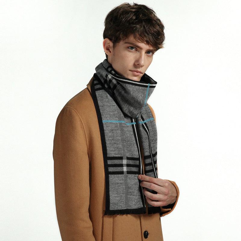 Men's Extended Cashmere All-match Warm Scarf - Nioor