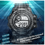 Waterproof Sports Electronic Luminous Men's And Women's Watch - Nioor