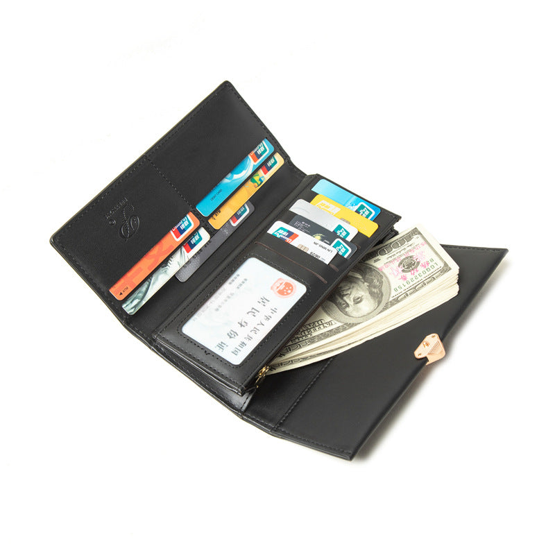 Women's Fashion Simple Multifunctional Tri-fold Wallet