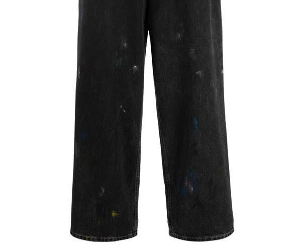 Splash Ink Paint Spots Loose Cargo Pants Men And Women