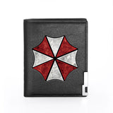 Umbrella Corporation Theme Printing Leather