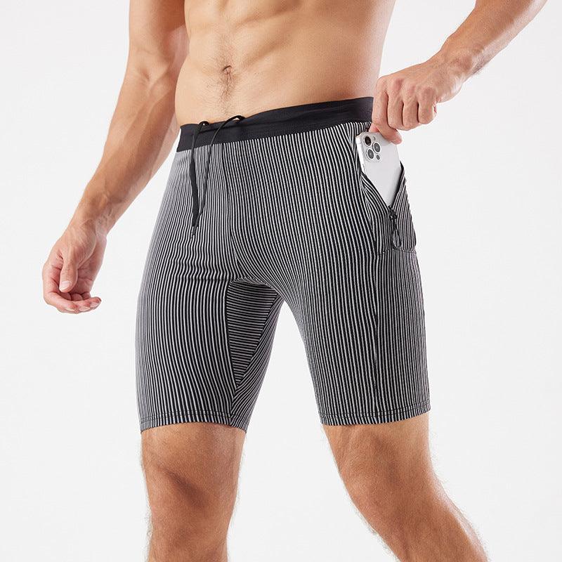 Men's Sports Workout Cropped Pants - Nioor