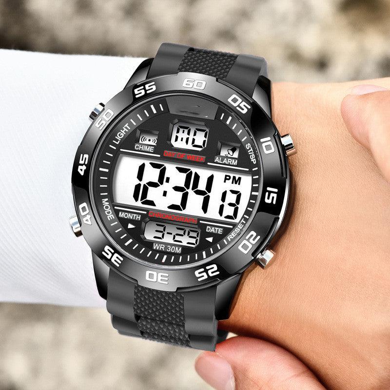 Business Men's Multifunctional Alloy Electronic Watch - Nioor