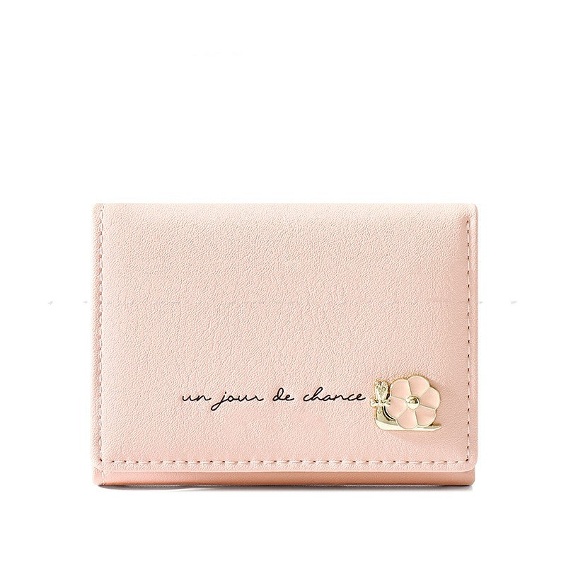 Korean Version Of Women's Foldable Wallet