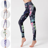 Fashion Tie Dye Leggings Women Fitness Yoga Pants Push Up Workout Sports Legging High Waist Tights Gym Ladies Clothing - Nioor