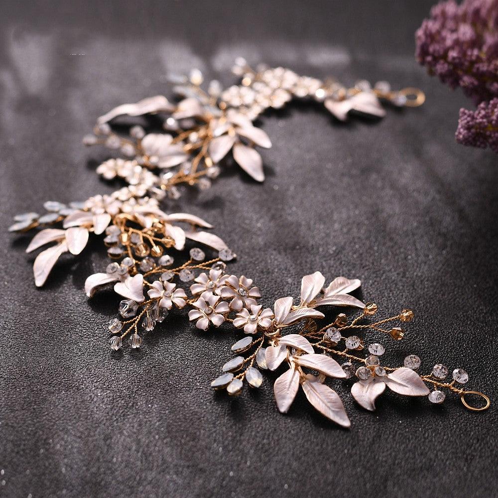 Alloy Crystals Japan & Korea Hair Accessories - Nioor