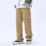 Men's Loose Casual Personality Straight Jeans