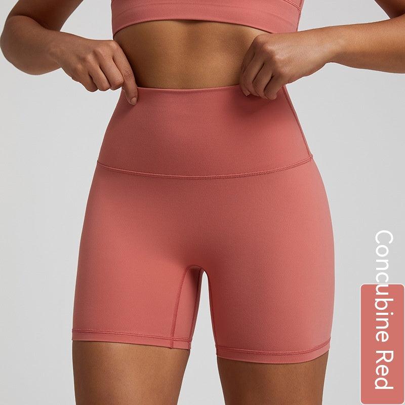 Quick-drying Nude Feel Yoga Shorts Hip Lifting - Nioor