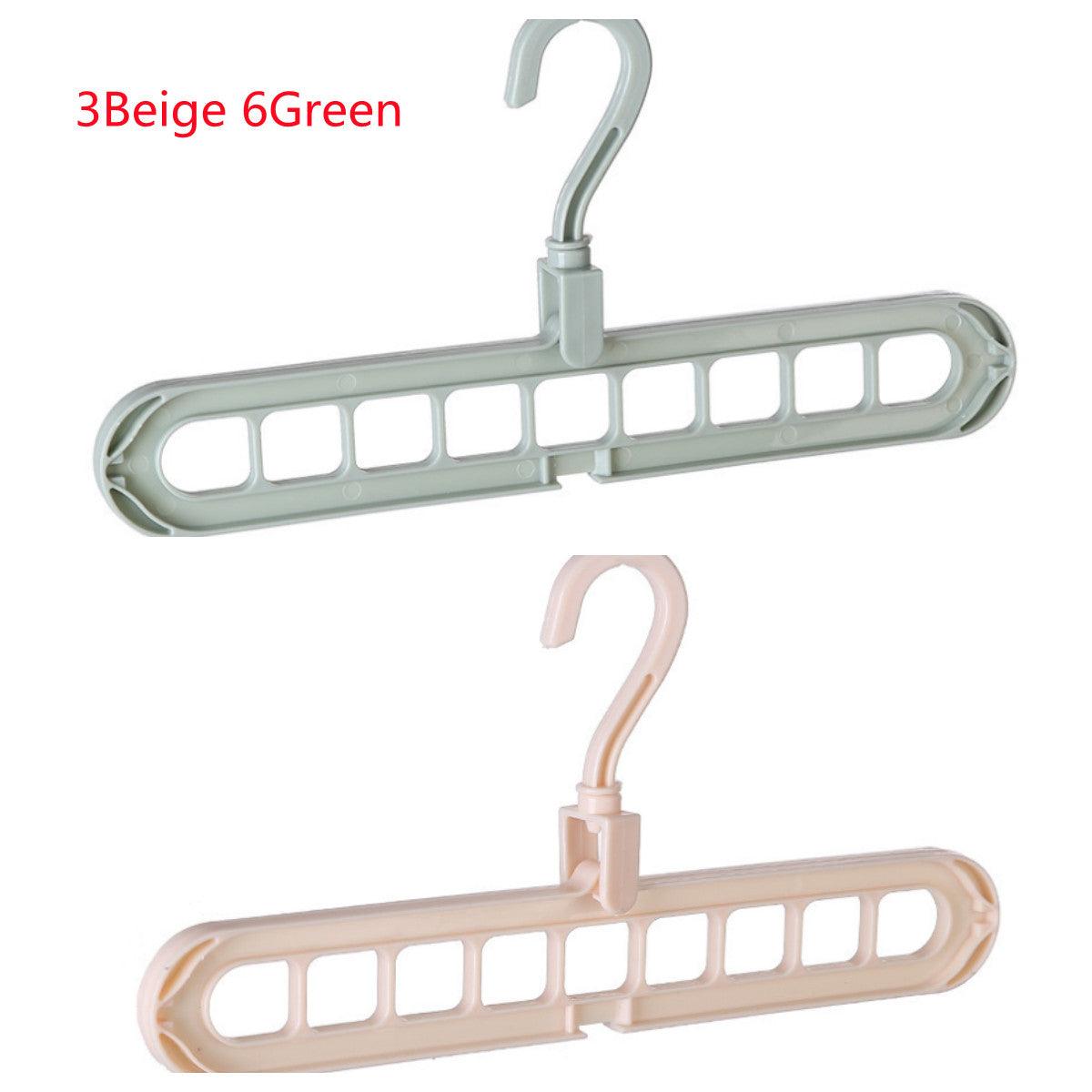 Clothes Hanger Plastic Storage Hanger Hanger Hook - Nioor