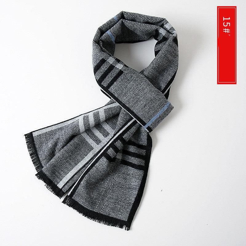 Men's Extended Cashmere All-match Warm Scarf - Nioor