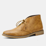 Plus Size Men's Retro Desert Boots Classic - Nioor