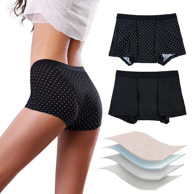 Women's Fashion Simple Four-layer Leak-proof Sanitary Napkin Menstrual Panties - Nioor