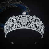 Zircon Bride Crown Fashion Headwear - Nioor