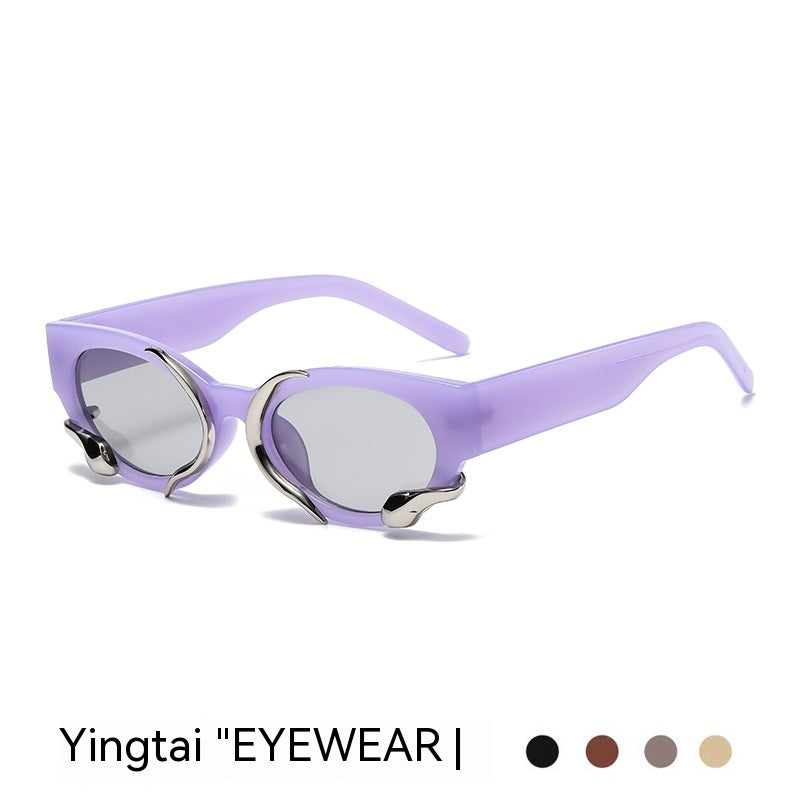 New Sun-proof Snake Sunglasses For Women