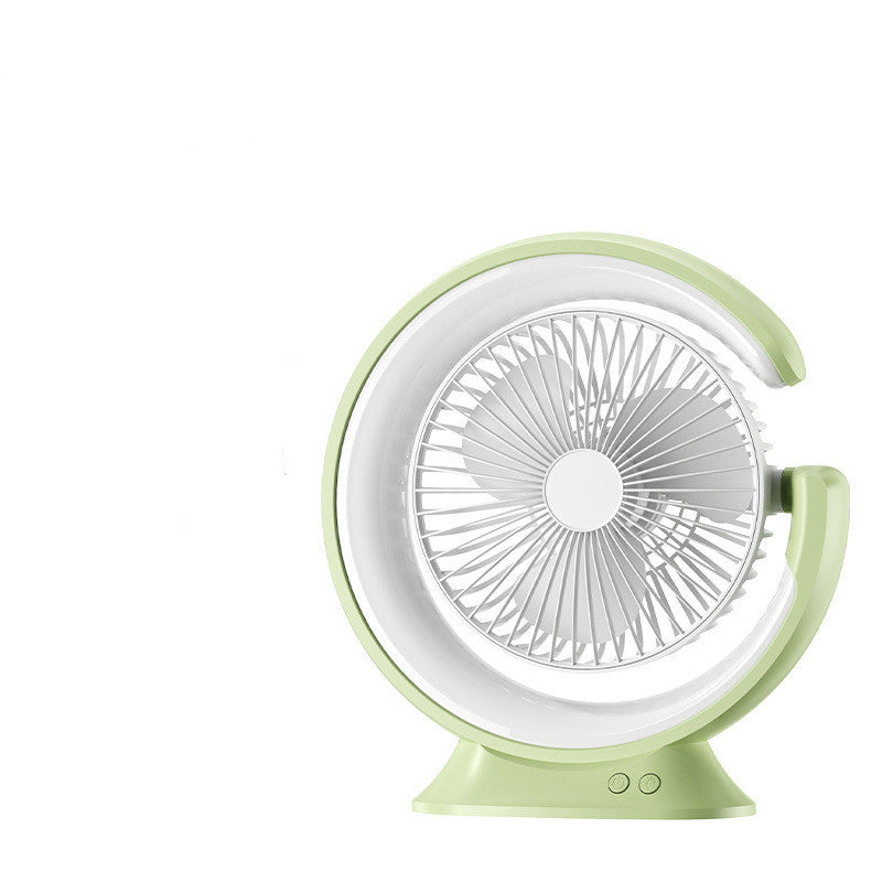 Mute Portable With Light Little Fan