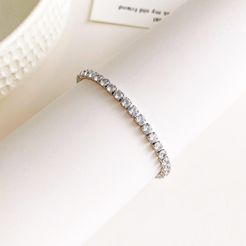 New Full Diamond Bracelet Female Temperament Couple Bracelet