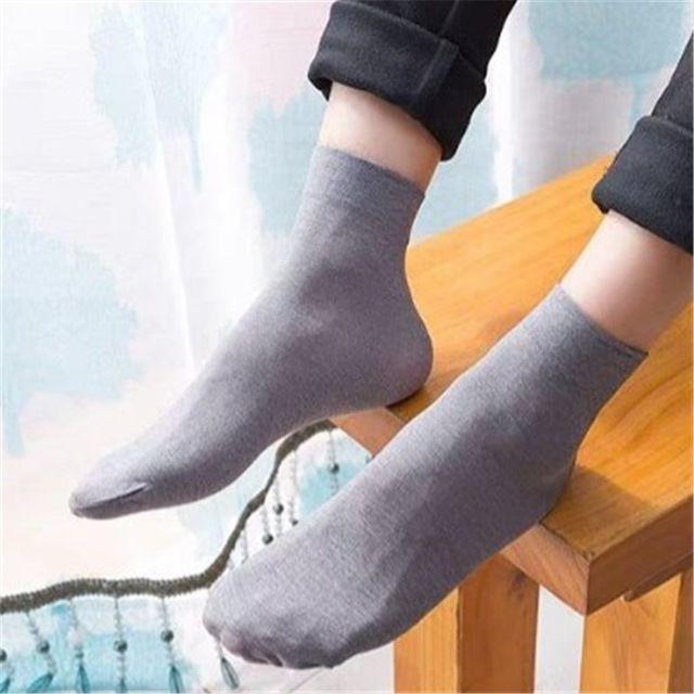 Thin Men's Mid-calf Business Sweat-absorbent Straight Up Socks - Nioor