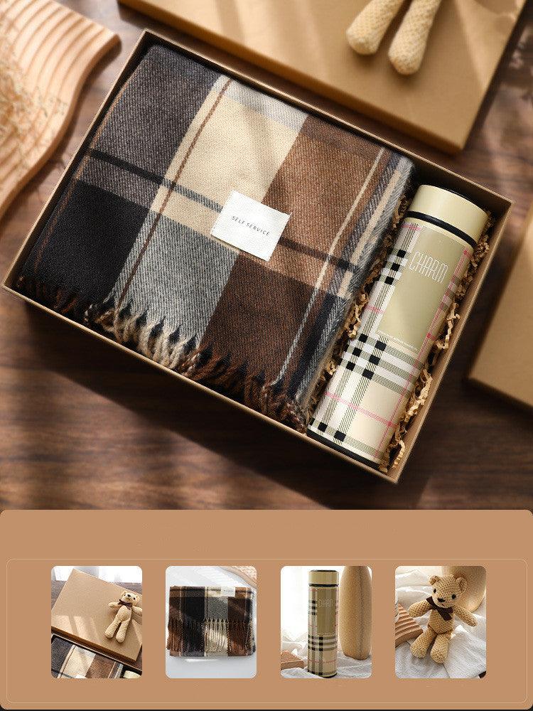 Men's Practical Scarf Gift Box Set - Nioor