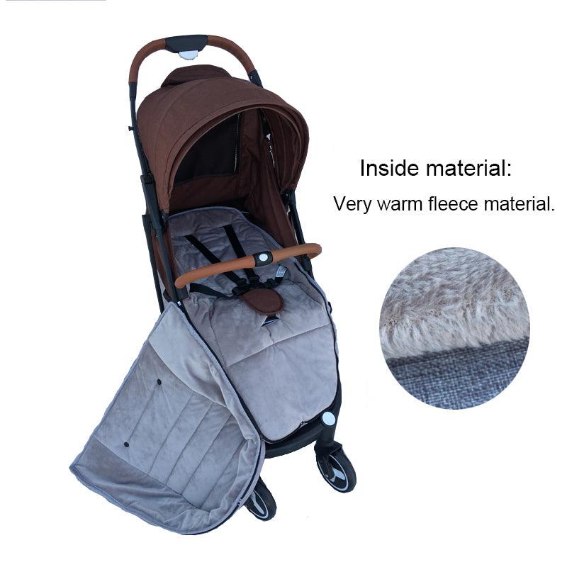 Baby Stroller Sleeping Bag Warm Foot Cover Thickened Windshield - Nioor