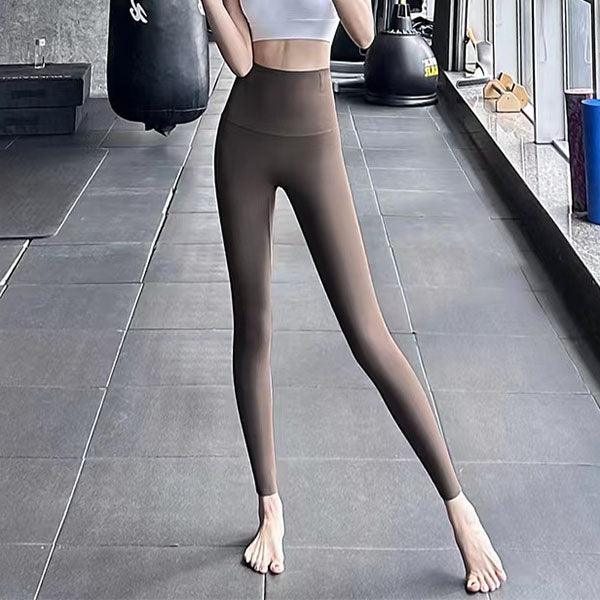 Fleece Thickened Leggings Winter -20 To 5 Shark Pants For Women High Waist Tight Skinny Tummy Control Buttocks Slimming Yoga Pants - Nioor