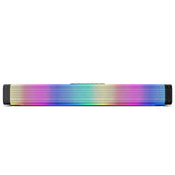 Computer Game Speakers With RGB Light Powerful Bass Stereo Sound USB 3.5mm Optical Soundbar PC 20W Speaker - Nioor