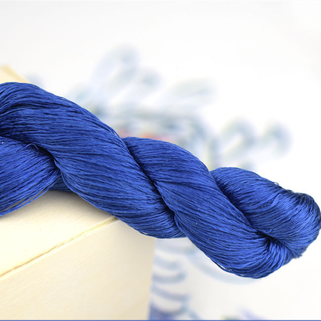 Non Splitting Untwisted Silk Thread Large Branch Embroidery Thread