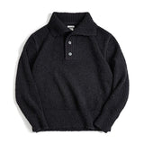 Lapel Thermal Head Cover Thick Sweater Men - Nioor