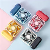 New Small Fan Mini Handheld Portable Usb Charging Desktop Electric Fan Portable Pocket Fan - Nioor