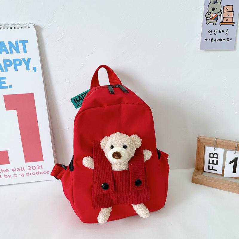 Cartoon Cute Little Bear Kindergarten School Bag - Nioor