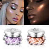 Face Highlighter Jelly Gel Mermaid Eyeshadow Glow Body Glitter Festival Makeup Iluminador Gold Liquid Highlighter Bronzer - Nioor