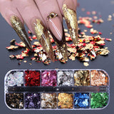 Fashion Nail Gold Foil In Fashion Ornament - Nioor