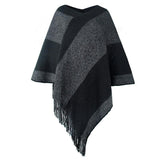 Fashion Tassel Knitted Scarf Shawl - Nioor