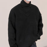 Fashion V-neck Sweater Men's Long Sleeve - Nioor