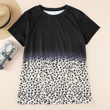 Fashionable Versatile Short Sleeve Pullover Women - Nioor